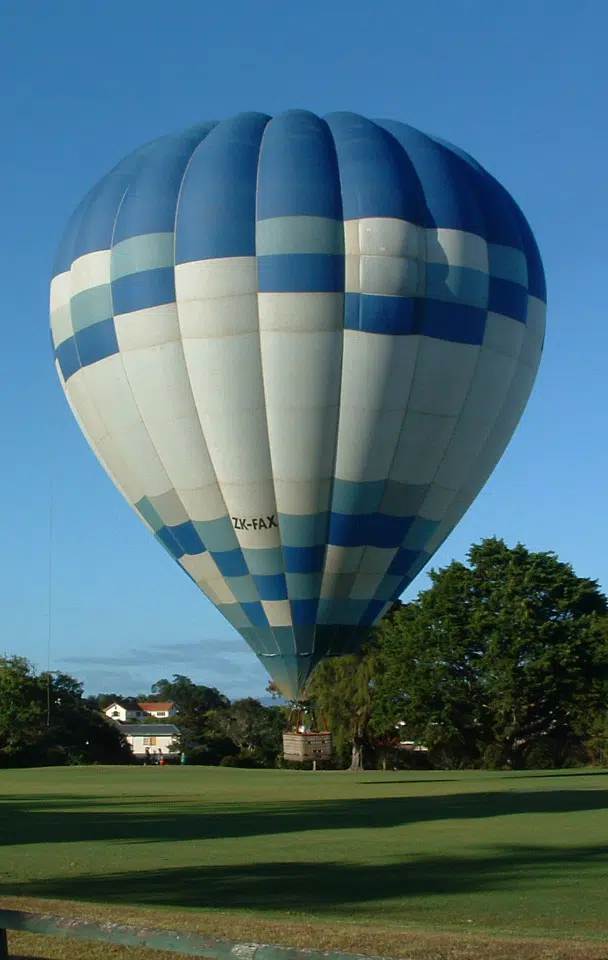 Balloon in Greenhithe Memorial Park 2007