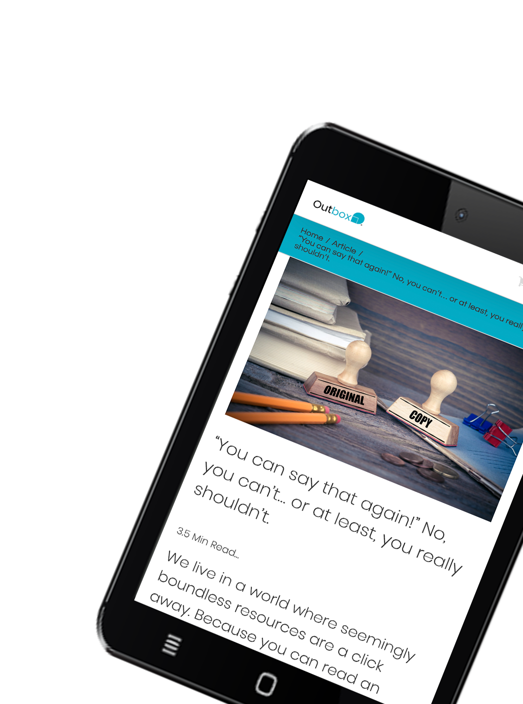 Visit the Outbox NZ blog